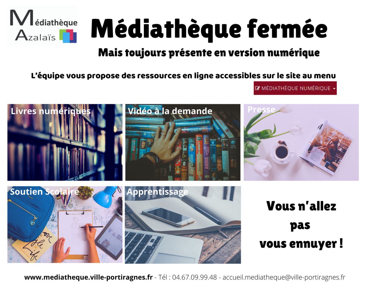 You are currently viewing Info Médiathèque