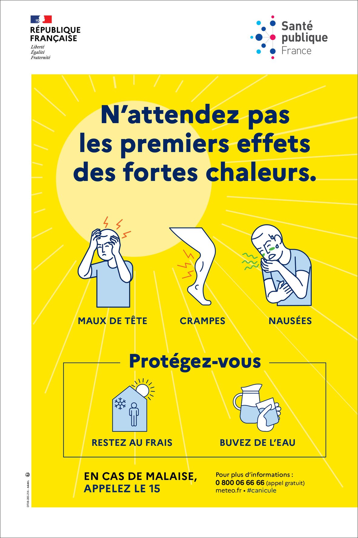PRÉVENTION fortes chaleurs et canicule