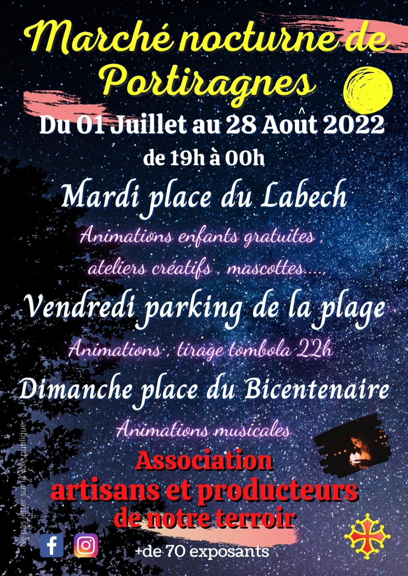 Lire la suite à propos de l’article 𝐌𝐀𝐑𝐂𝐇𝐄𝐒 𝐍𝐎𝐂𝐓𝐔𝐑𝐄𝐒 𝐃𝐄 𝐏𝐋𝐄𝐈𝐍 𝐀𝐈𝐑