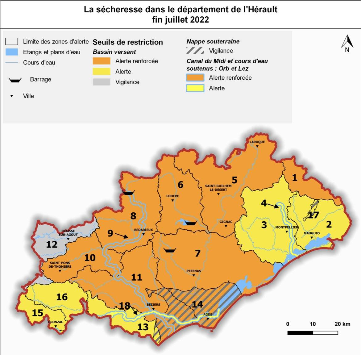 Lire la suite à propos de l’article Alerte renforcée – Des usages de l’eau