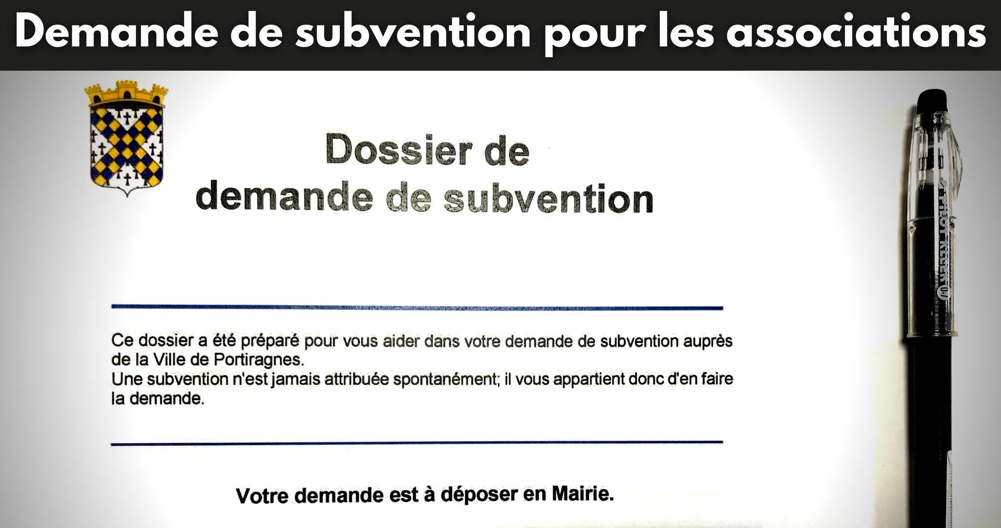 Lire la suite à propos de l’article 𝐃𝐄𝐌𝐀𝐍𝐃𝐄 𝐃𝐄 𝐒𝐔𝐁𝐕𝐄𝐍𝐓𝐈𝐎𝐍 𝟐𝟎𝟐𝟑 𝐏𝐎𝐔𝐑 𝐋𝐄𝐒 𝐀𝐒𝐒𝐎𝐂𝐈𝐀𝐓𝐈𝐎𝐍𝐒