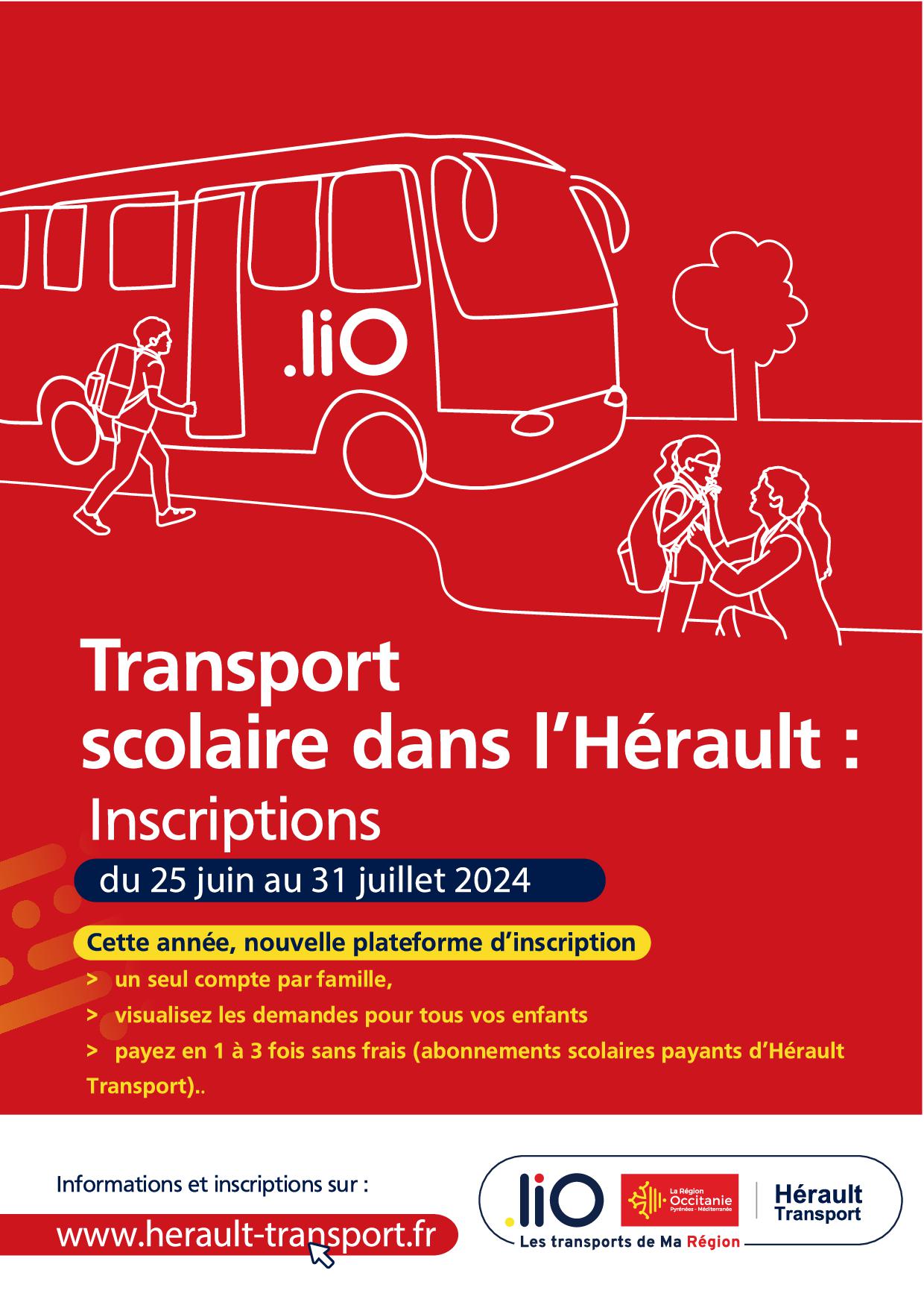 Lire la suite à propos de l’article 𝗧𝗥𝗔𝗡𝗦𝗣𝗢𝗥𝗧 𝗦𝗖𝗢𝗟𝗔𝗜𝗥𝗘 I 𝗜𝗻𝘀𝗰𝗿𝗶𝗽𝘁𝗶𝗼𝗻𝘀 𝗼𝘂𝘃𝗲𝗿𝘁𝗲𝘀 𝗽𝗼𝘂𝗿 𝗹𝗲 𝘁𝗿𝗮𝗻𝘀𝗽𝗼𝗿𝘁 𝘀𝗰𝗼𝗹𝗮𝗶𝗿𝗲 𝗱𝗲 𝗹’𝗛𝗲́𝗿𝗮𝘂𝗹𝘁 !