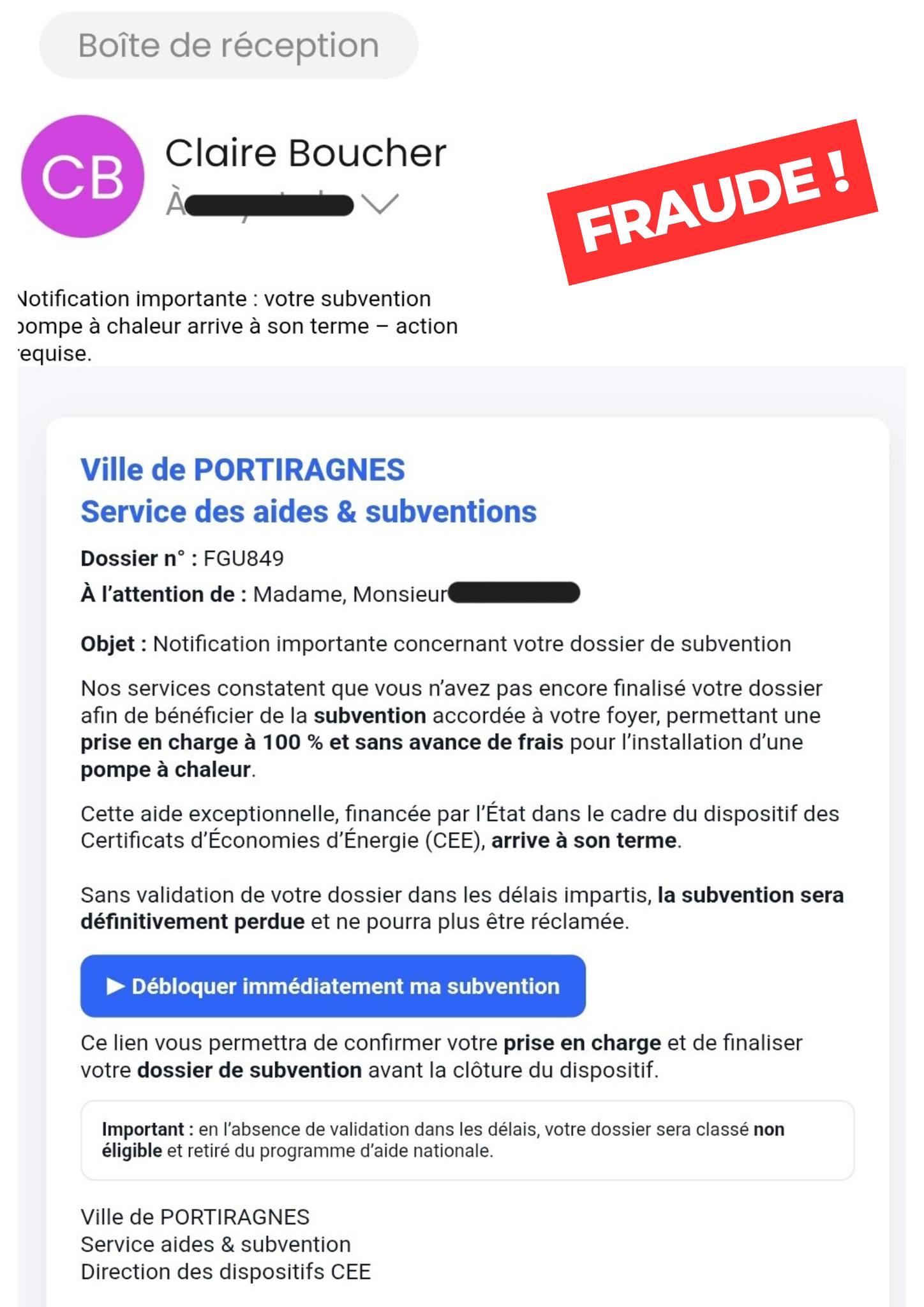 You are currently viewing 𝗜𝗡𝗙𝗢𝗦 𝗩𝗜𝗚𝗜𝗟𝗔𝗡𝗖𝗘 I Alerte Phishing !