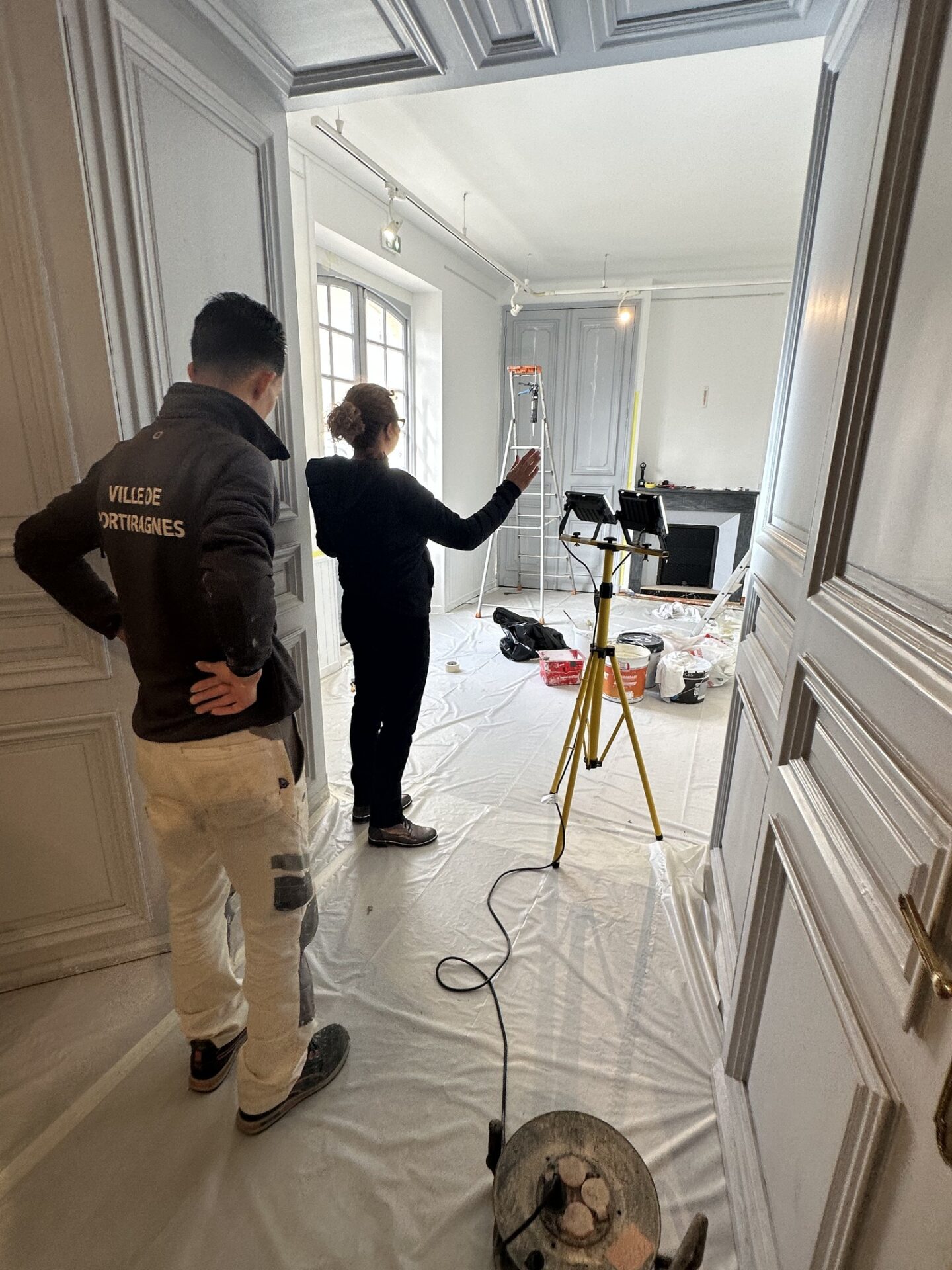 You are currently viewing 𝗧𝗥𝗔𝗩𝗔𝗨𝗫 I Rénovation de l’ancienne salle des mariages