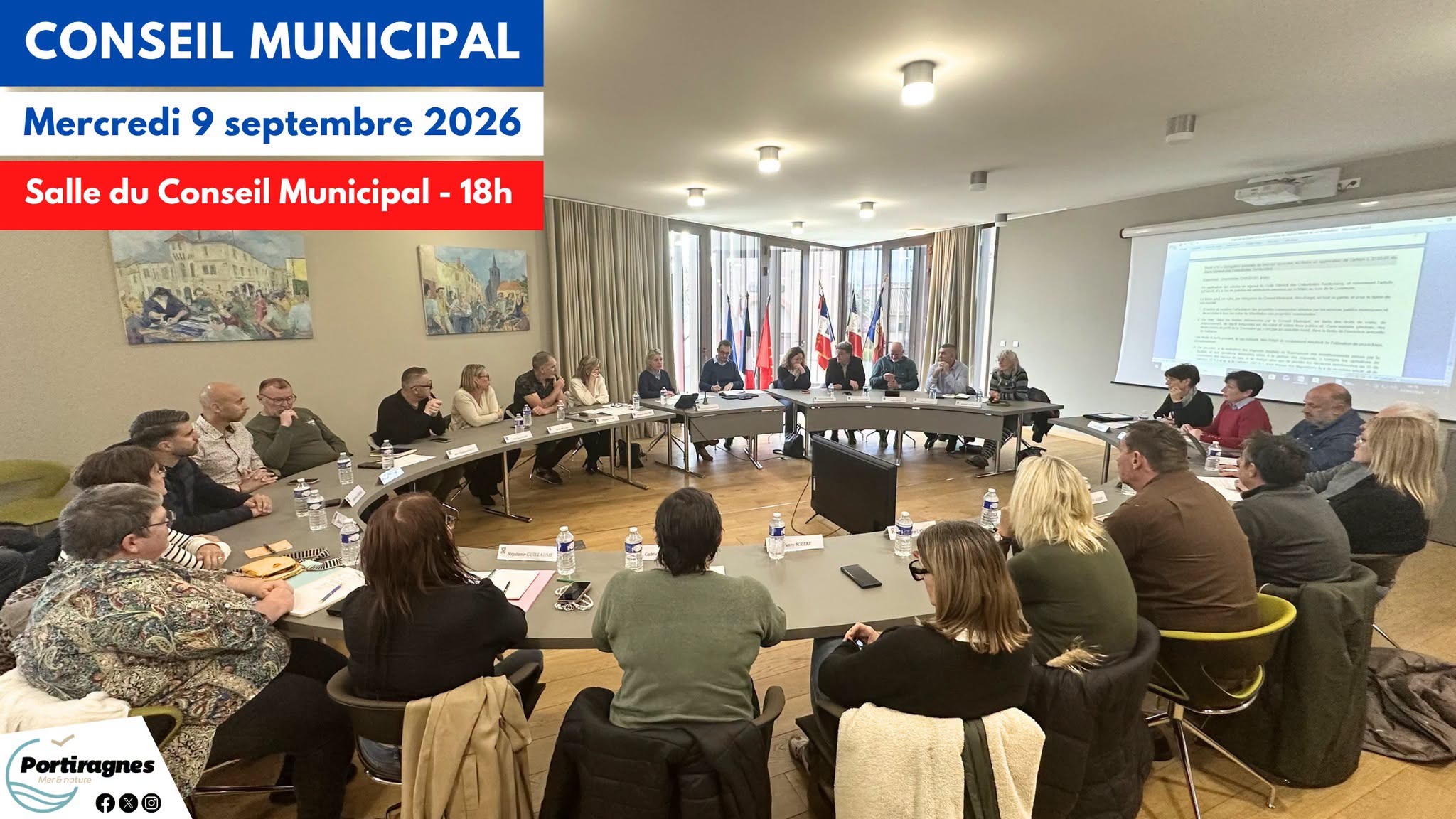 You are currently viewing 𝐏𝐫𝐨𝐜𝐡𝐚𝐢𝐧𝐞 𝐬é𝐚𝐧𝐜𝐞 𝐝𝐮 𝐂𝐨𝐧𝐬𝐞𝐢𝐥 𝐌𝐮𝐧𝐢𝐜𝐢𝐩𝐚𝐥 – MERCREDI 9 SEPTEMBRE 2026
